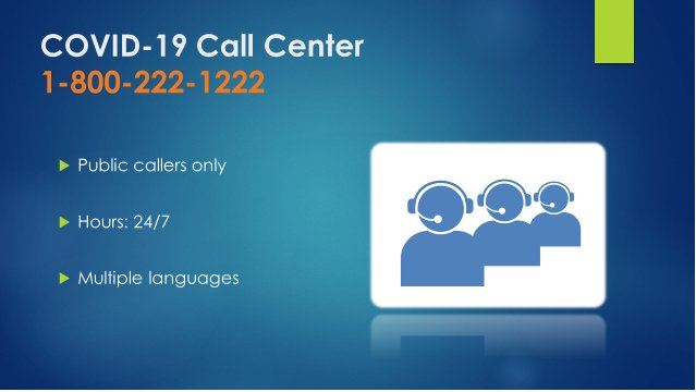COVID-19 Call Center